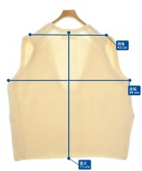 JANE SMITH（ジェーンスミス）ベスト 黄 サイズ:L レディース/2200646283036