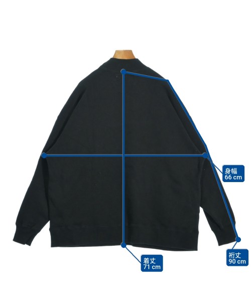 JANE SMITH（ジェーンスミス）スウェット 黒 サイズ:38(M位) レディース/2200647980057