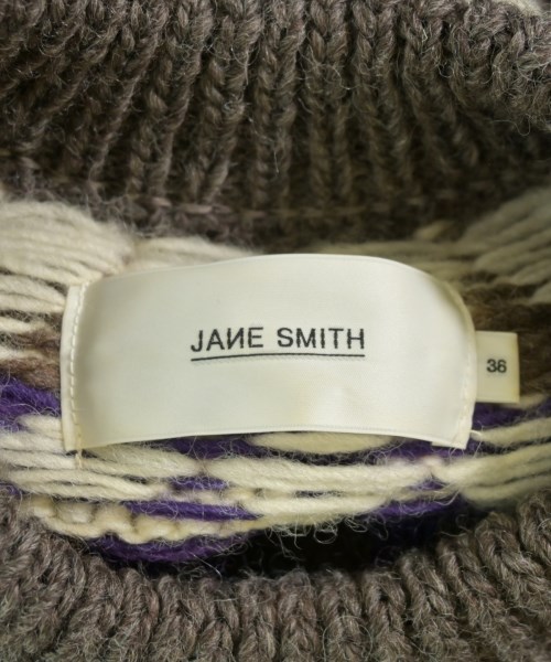 JANE SMITH（ジェーンスミス）ニット・セーター 茶 サイズ:36(S位) レディース/2200706094015