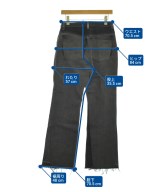 JANE SMITH（ジェーンスミス）デニムパンツ 黒 サイズ:26(M位) レディース/2200666541420