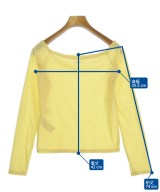 JANE SMITH（ジェーンスミス）Tシャツ・カットソー 黄 サイズ:38(M位) レディース/2200720030112