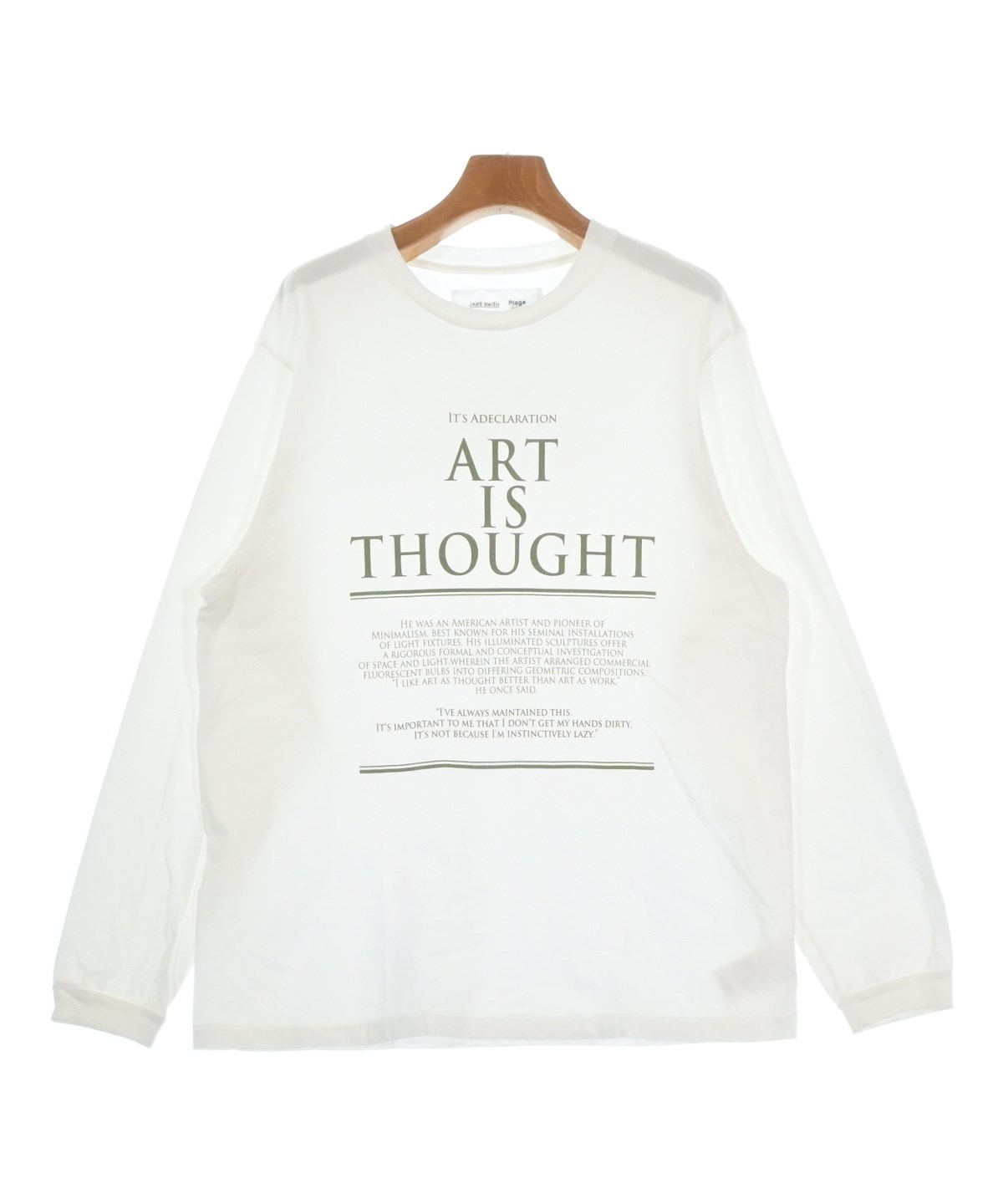 JANE SMITH（ジェーンスミス）Tシャツ・カットソー 白 サイズ:ONE