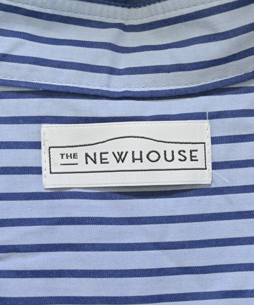 THE NEWHOUSE（ザニューハウス）カジュアルシャツ 青 サイズ:F レディース/2200615753140
