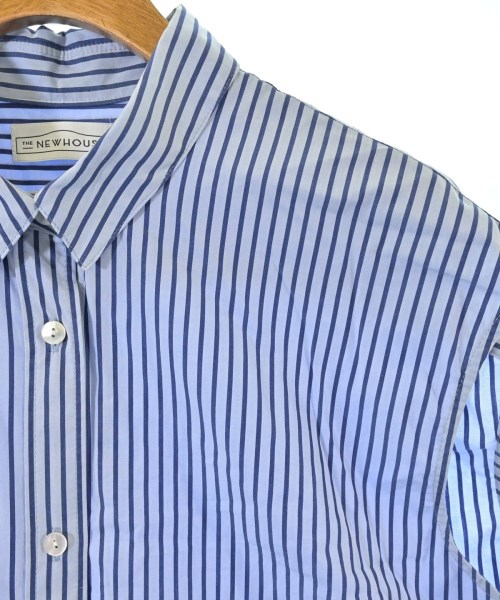 THE NEWHOUSE（ザニューハウス）カジュアルシャツ 青 サイズ:F レディース/2200615753140