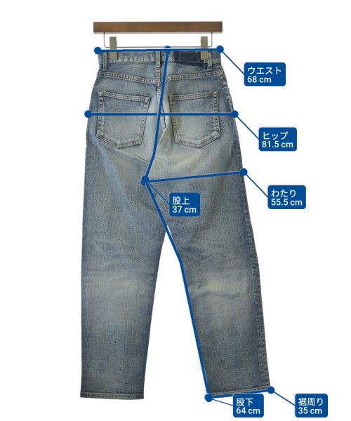 THE NEWHOUSE（ザニューハウス）デニムパンツ 青 サイズ:24(S位) レディース/2200675130059