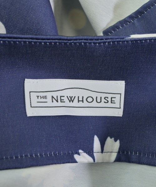THE NEWHOUSE（ザニューハウス）ブラウス 紺 サイズ:S レディース/2200693905226