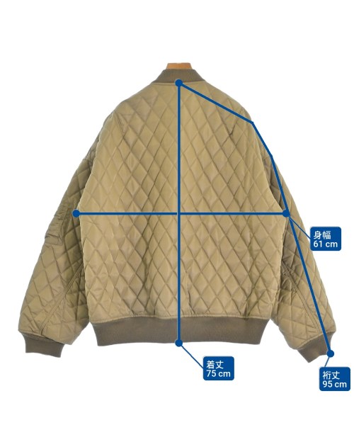 THE NEWHOUSE（ザニューハウス）ミリタリーブルゾン ベージュ サイズ:F レディース/2200652345025