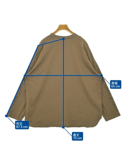 THE NEWHOUSE（ザニューハウス）Tシャツ・カットソー 茶 サイズ:F レディース/2200652345117