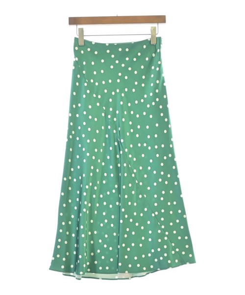 THE NEWHOUSE(ザニューハウス)ロング・マキシ丈スカート 緑 サイズ:XXS/2200653329109