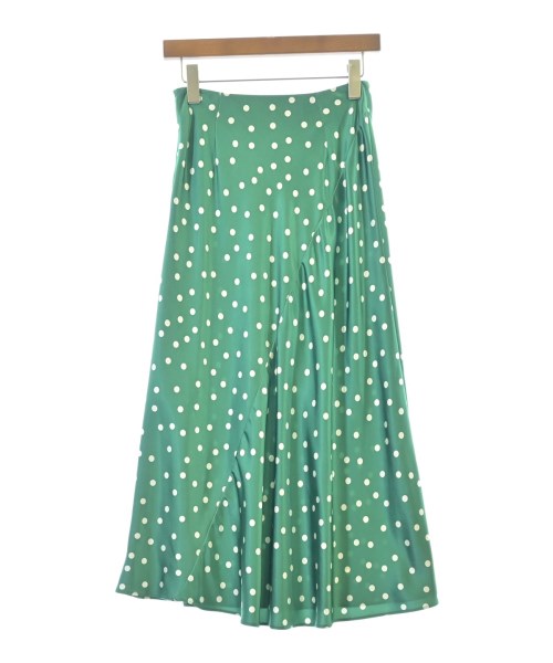 THE NEWHOUSE（ザニューハウス）ロング・マキシ丈スカート 緑 サイズ:XXS レディース/2200653329109
