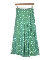 THE NEWHOUSE（ザニューハウス）ロング・マキシ丈スカート 緑 サイズ:XXS レディース/2200653329109