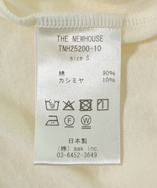 THE NEWHOUSE（ザニューハウス）Tシャツ・カットソー 白 サイズ:S レディース/2200718410025