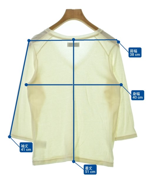 THE NEWHOUSE（ザニューハウス）Tシャツ・カットソー 白 サイズ:S レディース/2200718410025