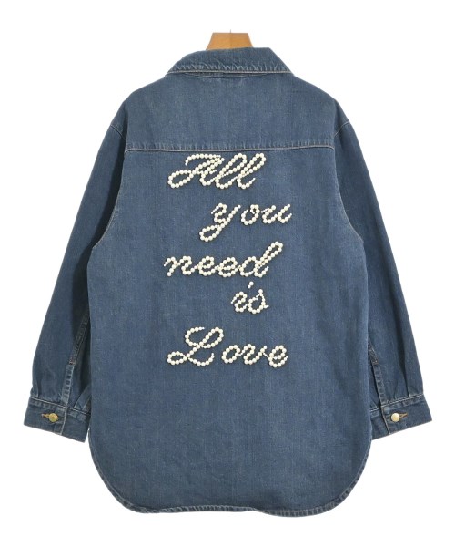 Tu es mon TRESOR（トゥエモントレゾア）カジュアルシャツ 紺 サイズ:F レディース/2200620343046