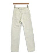 Tu es mon TRESOR（トゥエモントレゾア）デニムパンツ 白 サイズ:24(S位) レディース/2200627470042