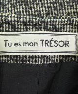 Tu es mon TRESOR（トゥエモントレゾア）ノーカラージャケット 黒 サイズ:36(S位) レディース/2200605609020