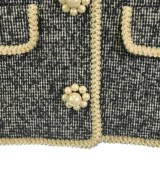 Tu es mon TRESOR（トゥエモントレゾア）ノーカラージャケット 黒 サイズ:36(S位) レディース/2200605609020