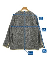Tu es mon TRESOR（トゥエモントレゾア）ノーカラージャケット 黒 サイズ:36(S位) レディース/2200605609020