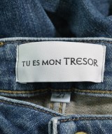 Tu es mon TRESOR（トゥエモントレゾア）デニムパンツ 紺 サイズ:27(M位) レディース/2200620456029