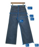 Tu es mon TRESOR（トゥエモントレゾア）デニムパンツ 青 サイズ:27(M位) レディース/2200604632029