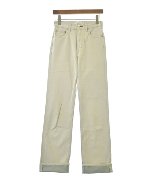 Tu es mon TRESOR(トゥエモントレゾア)デニムパンツ 白 サイズ:25(S位)/2200678986189