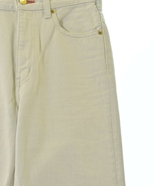 Tu es mon TRESOR（トゥエモントレゾア）デニムパンツ 白 サイズ:25(S位) レディース/2200678986189