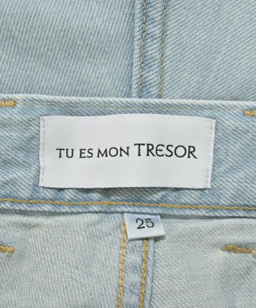 Tu es mon TRESOR（トゥエモントレゾア）デニムパンツ 青 サイズ:25(S位) レディース/2200689563027