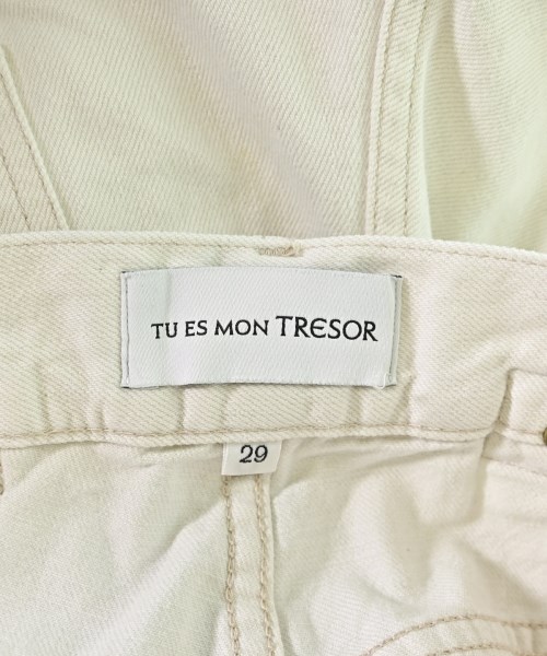 Tu es mon TRESOR（トゥエモントレゾア）ショートパンツ 白 サイズ:29(S位) メンズ/2200697436047