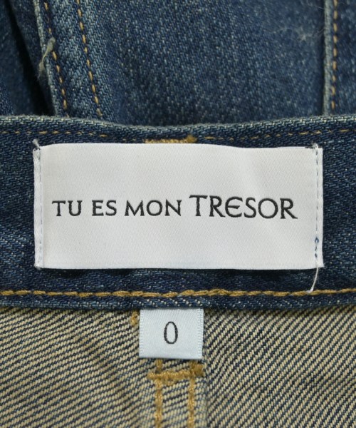 Tu es mon TRESOR（トゥエモントレゾア）ロング・マキシ丈スカート 紺 サイズ:0(XS位) レディース/2200713497342