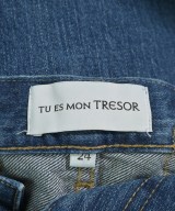 Tu es mon TRESOR（トゥエモントレゾア）デニムパンツ 青 サイズ:24(S位) レディース/2200639403052