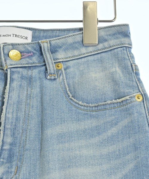 Tu es mon TRESOR（トゥエモントレゾア）デニムパンツ 青 サイズ:26(M位) レディース/2200614979015