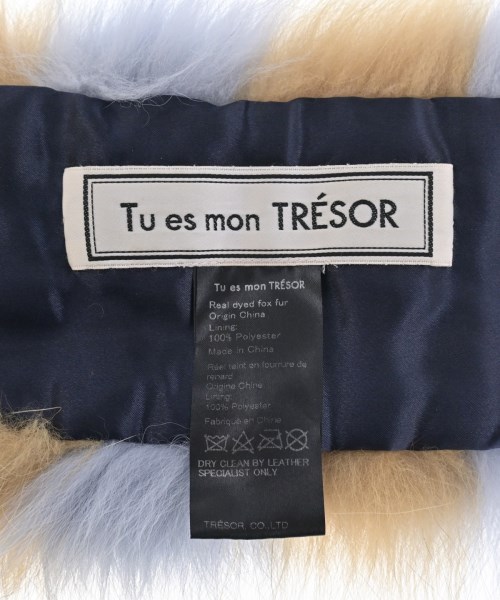 Tu es mon TRESOR（トゥエモントレゾア）マフラー ベージュ サイズ:- レディース/2200640728052