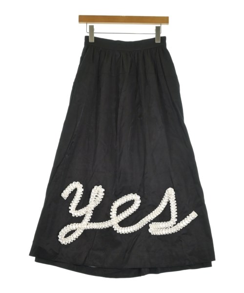 Tu es mon TRESOR(トゥエモントレゾア)ロング・マキシ丈スカート 黒 サイズ:38(M位)/2200664343163