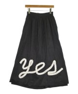 Tu es mon TRESOR（トゥエモントレゾア）ロング・マキシ丈スカート 黒 サイズ:38(M位) レディース/2200664343163