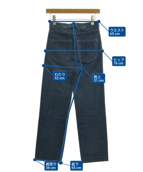 Tu es mon TRESOR（トゥエモントレゾア）デニムパンツ 紺 サイズ:24(S位) レディース/2200662344032