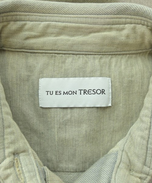 Tu es mon TRESOR（トゥエモントレゾア）カジュアルシャツ グレー サイズ:0(XS位) レディース/2200667753075