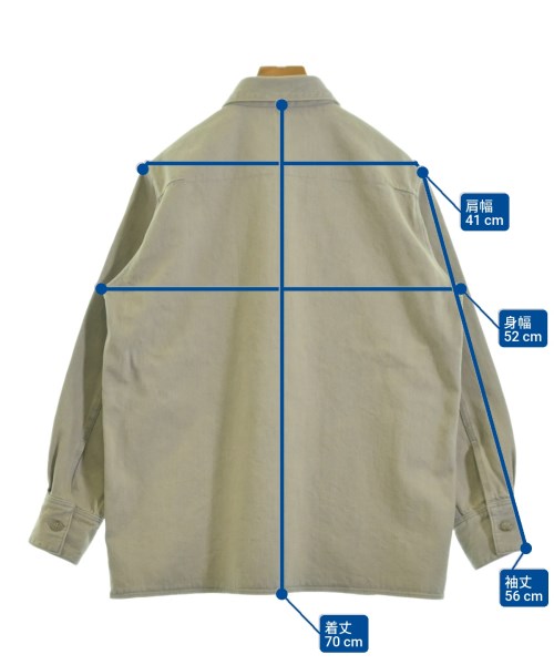 Tu es mon TRESOR（トゥエモントレゾア）カジュアルシャツ グレー サイズ:0(XS位) レディース/2200667753075