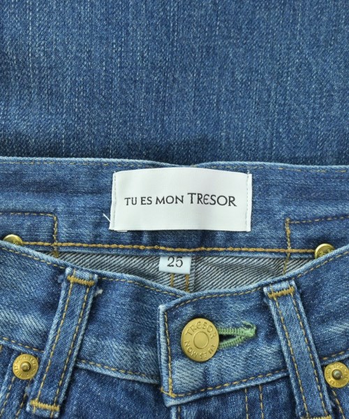 Tu es mon TRESOR（トゥエモントレゾア）デニムパンツ 青 サイズ:25(S位) レディース/2200666468499