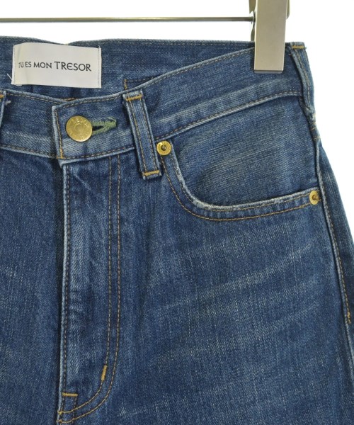 Tu es mon TRESOR（トゥエモントレゾア）デニムパンツ 青 サイズ:25(S位) レディース/2200666468499