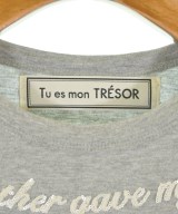 Tu es mon TRESOR（トゥエモントレゾア）Tシャツ・カットソー グレー サイズ:38(M位) レディース/2200723957058