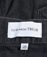 Tu es mon TRESOR（トゥエモントレゾア）デニムパンツ 黒 サイズ:26(M位) レディース/2200681062139