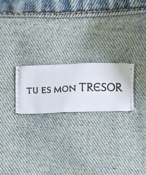 Tu es mon TRESOR（トゥエモントレゾア）カジュアルシャツ 青 サイズ:1(S位) レディース/2200687965021
