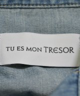 Tu es mon TRESOR（トゥエモントレゾア）カジュアルシャツ 青 サイズ:1(S位) レディース/2200684596013
