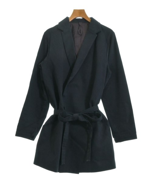 Edwina Horl(エドウィナホール)チェスターコート 紺 サイズ:L/2200647873052