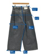 Edwina Horl（エドウィナホール）デニムパンツ 黒 サイズ:XS メンズ/2200643438019