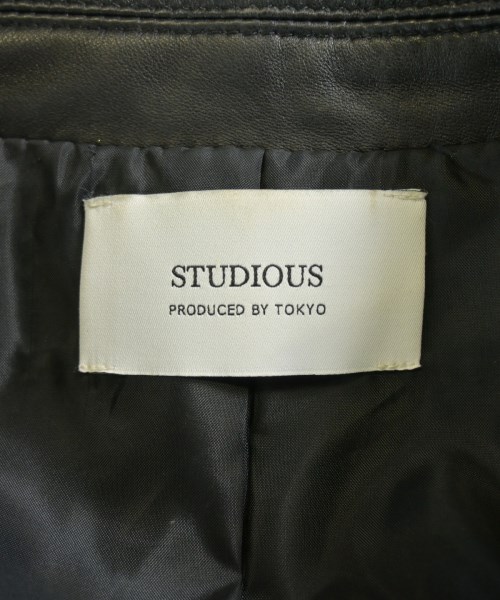 STUDIOUS（ステュディオス）ライダース 黒 サイズ:1(S位) レディース/2200630033029