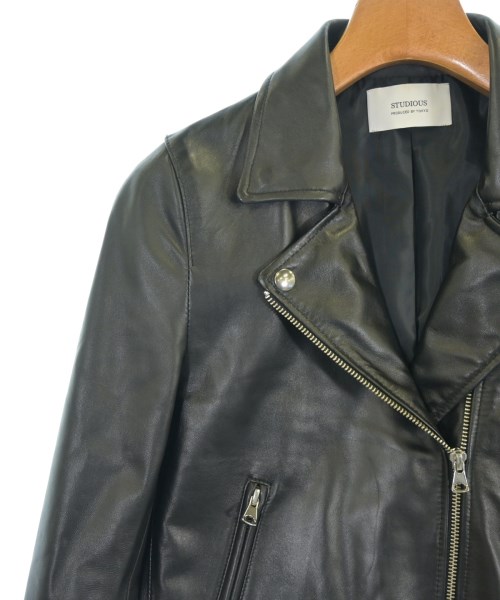 STUDIOUS（ステュディオス）ライダース 黒 サイズ:1(S位) レディース/2200630033029