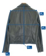 STUDIOUS（ステュディオス）ライダース 黒 サイズ:1(S位) レディース/2200630033029