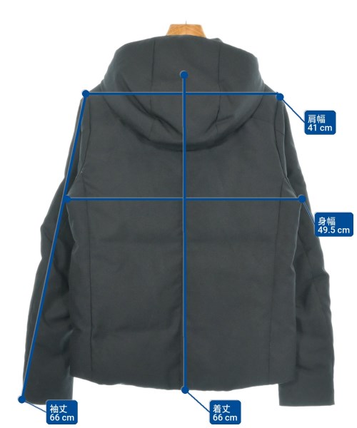 STUDIOUS（ステュディオス）ダウンジャケット/ダウンベスト 黒 サイズ:2(M位) レディース/2200615276083