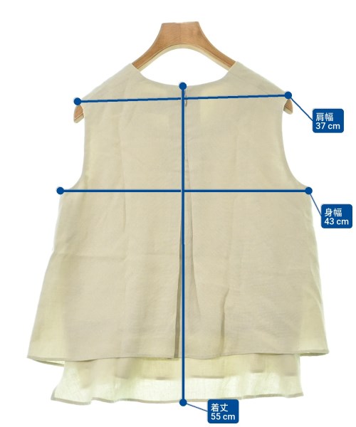 STUDIOUS（ステュディオス）ブラウス ベージュ サイズ:0(XS位) レディース/2200621196047